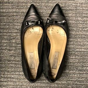 Saks Fifth Avenue Leather Flats